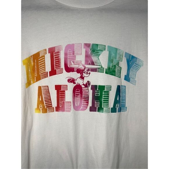 Uniqlo X Disney Mickey Mouse Aloha T-Shirt - Men’s L - Picture 2 of 5